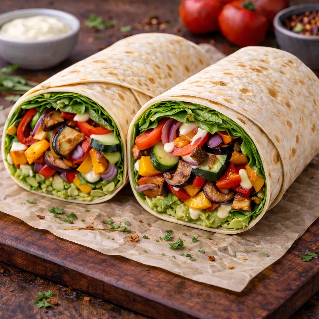 Grilled Veggie Wrap