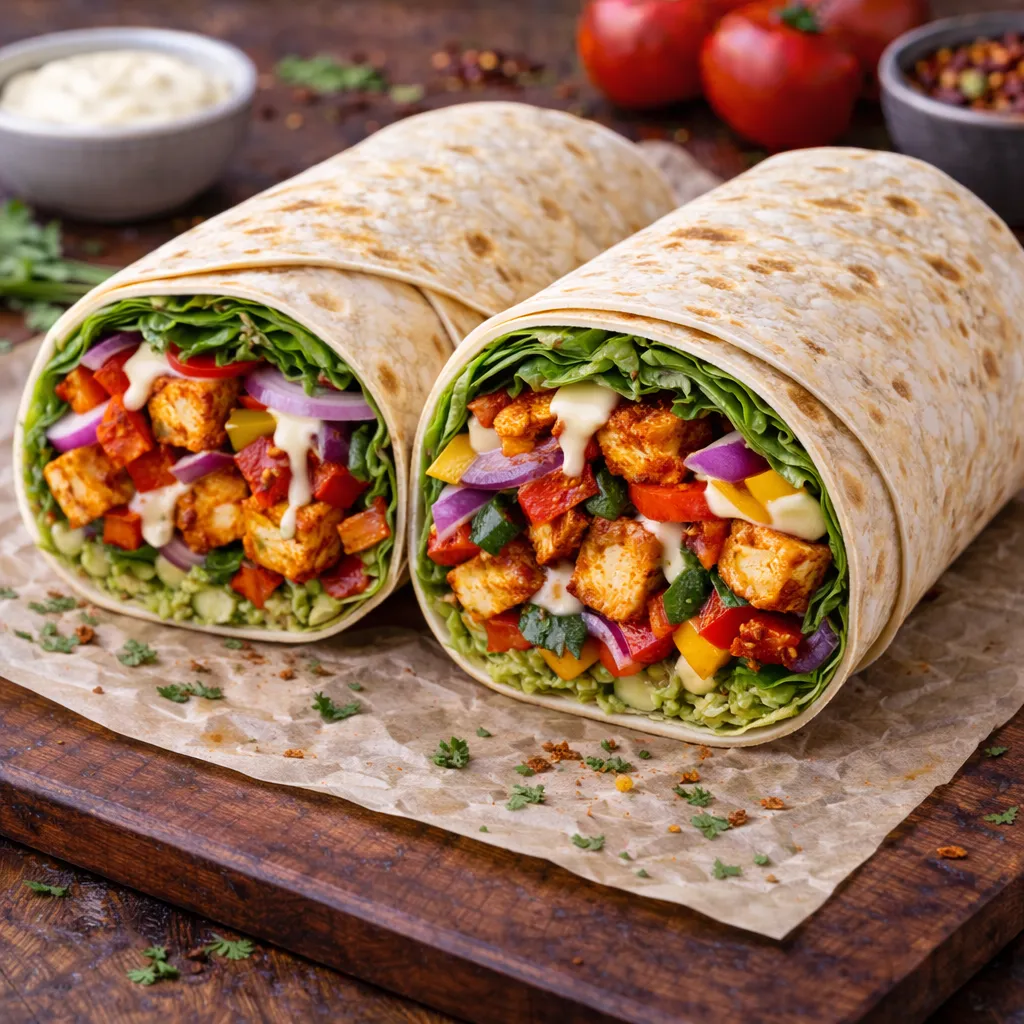 Paneer Tikka Wrap