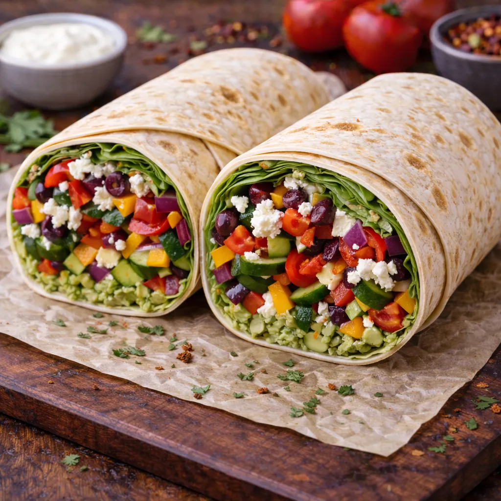 Mediterranean Veg Wrap