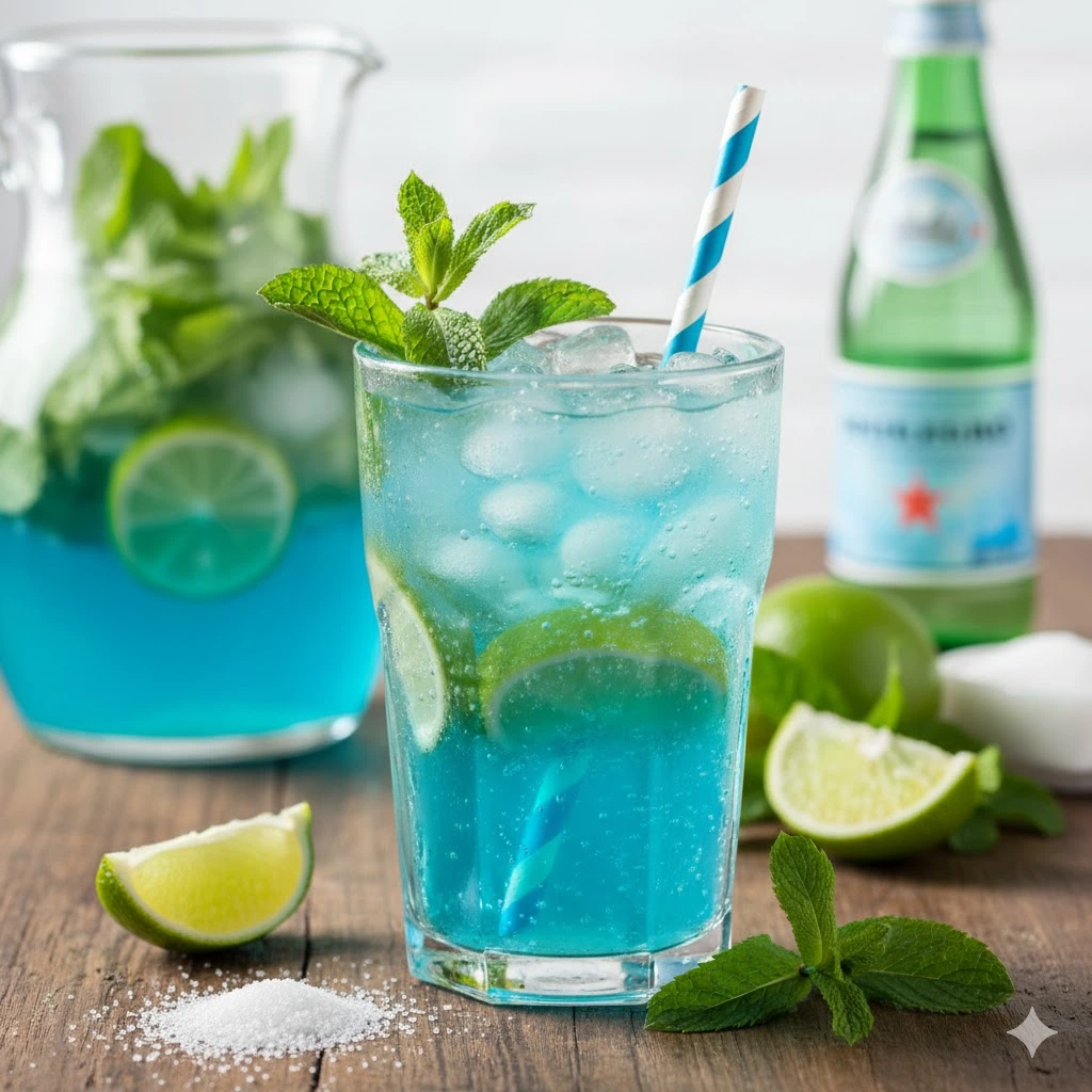 Blue Mint Mojito