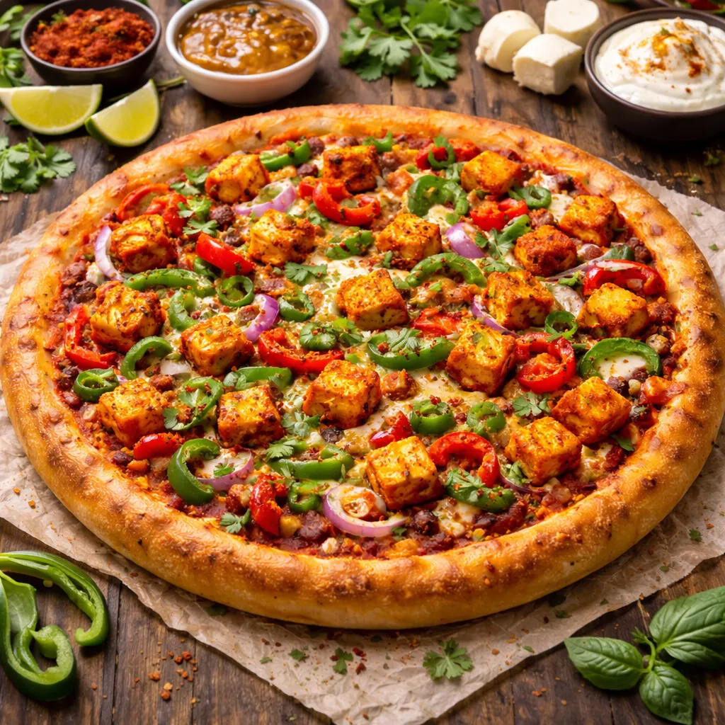 Pepper Paneer Pizza (Regular)