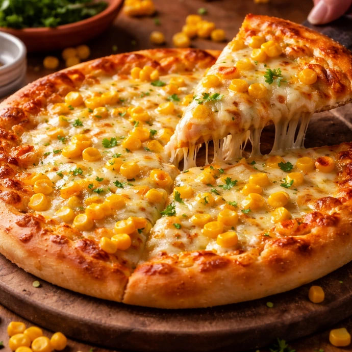 Cheese corn Pizza (Regular)