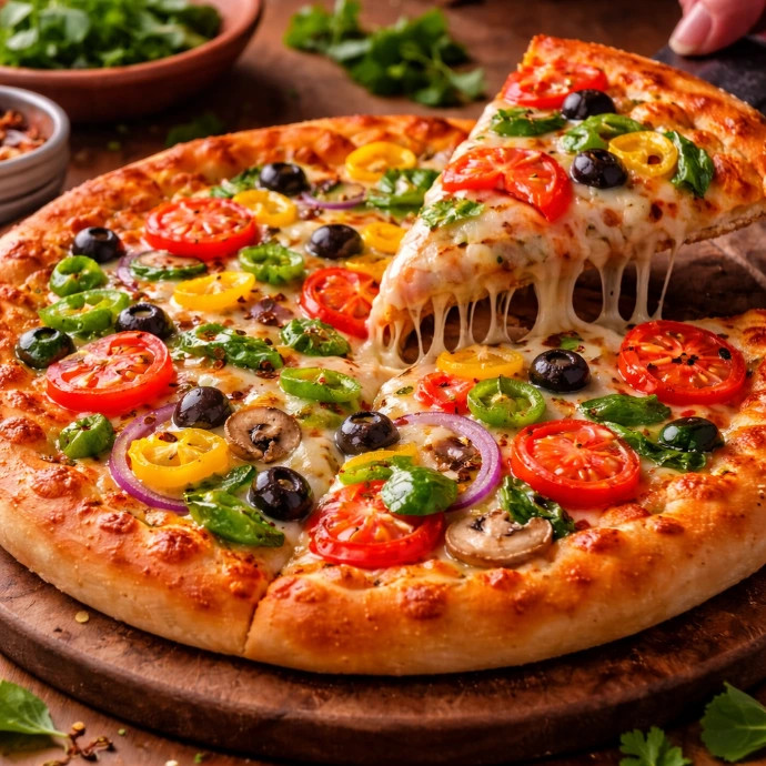 Fresh Veggie Pizza (Regular)