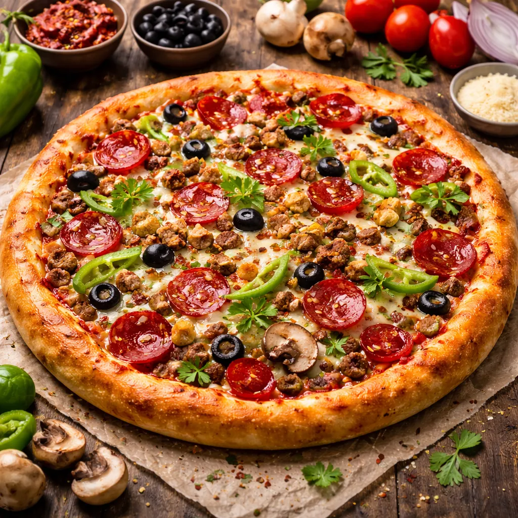 Deluxe Pizza (Regular)