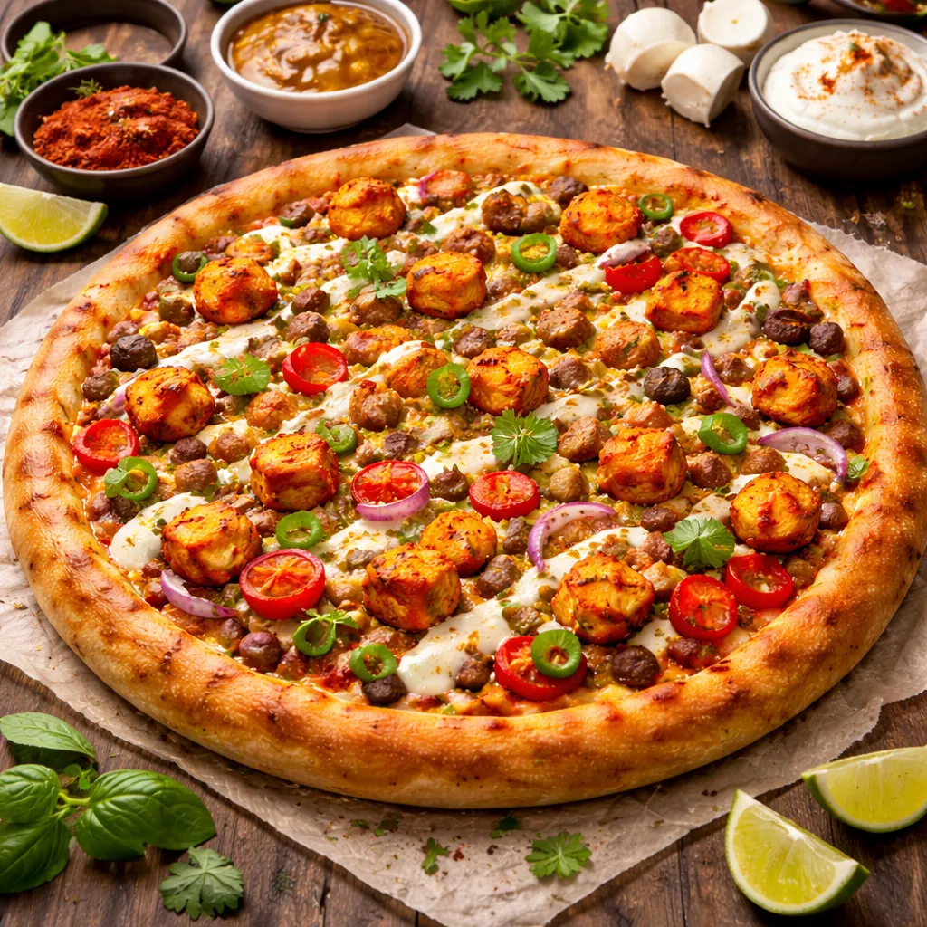 Tandoor Paneer Pizza (Regular)