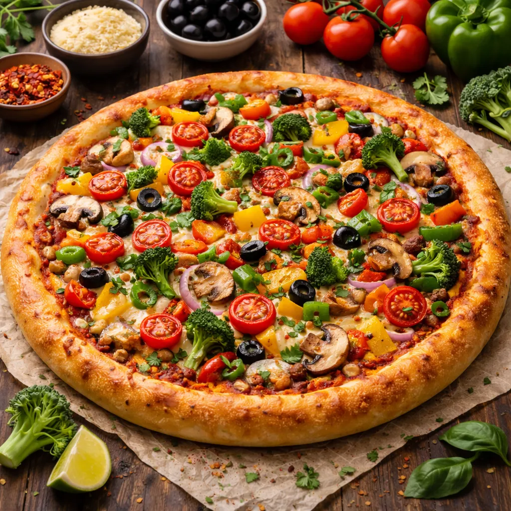 Veg Loaded Pizza (Regular)