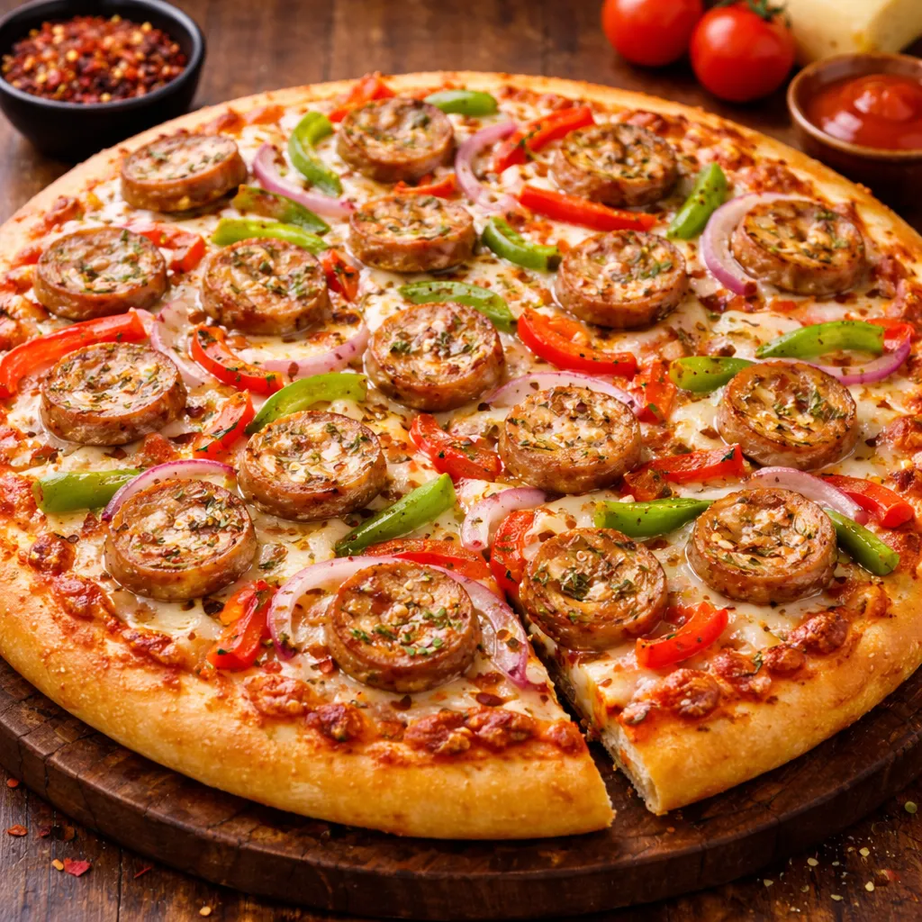 Chicken Sausage Pizza (Regular)