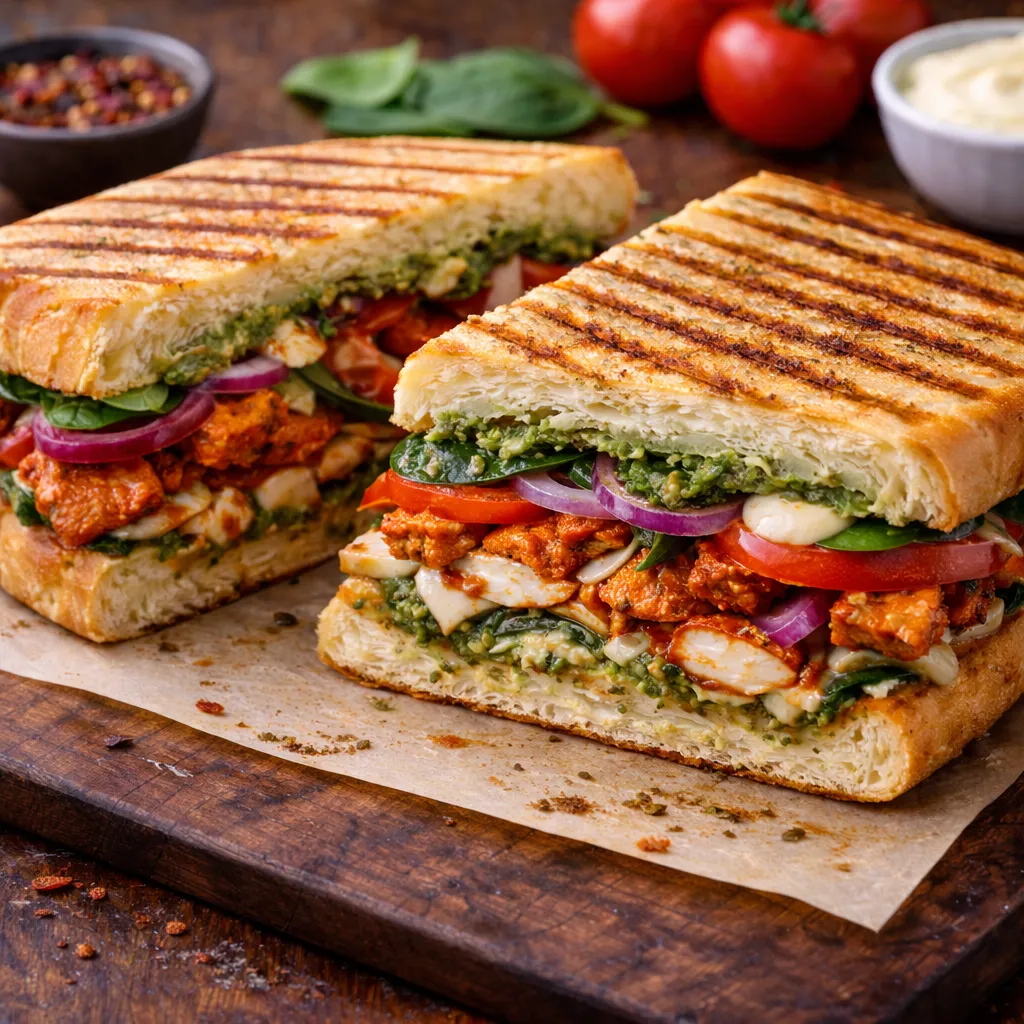 Tandoori Chicken Panini