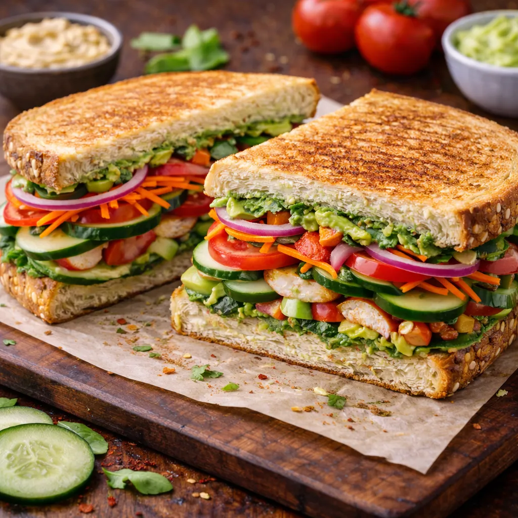 Fresh Veggie Sandwich