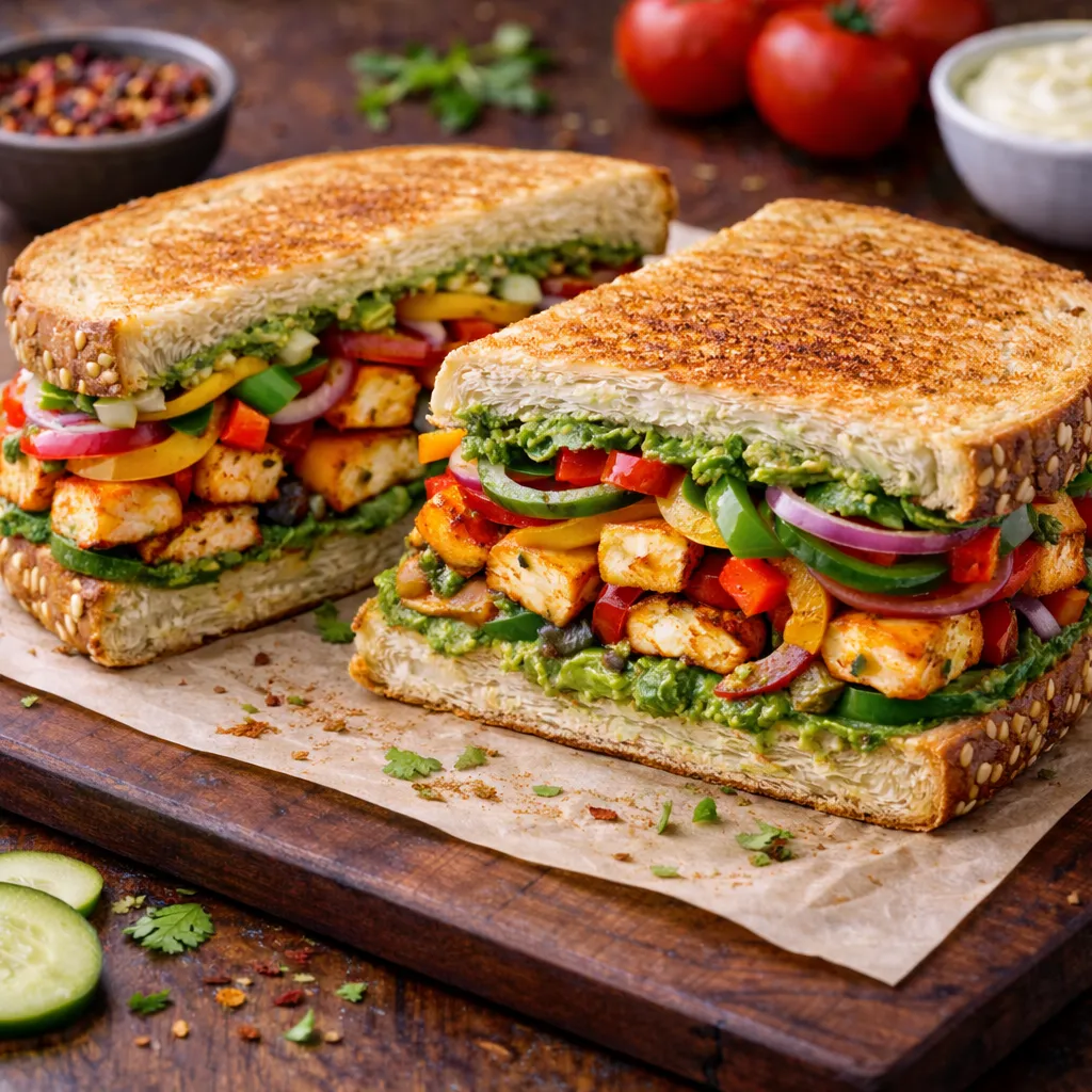 Paneer Pepper Sandwich